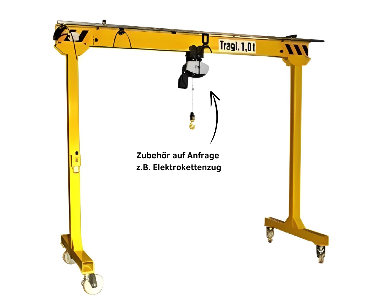 Leichtportalkran - Portalkrane - kleinkrane - Juco mini Zubehör auf Anfrage